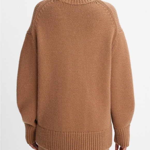 Vince Oversize Balloon Sleeve Wool & Cashmere Sweater
MINK, Size Large NWT - Picture 5 of 5